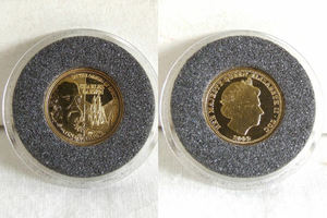 Baza monet EXG - Tristan da Cunha Charles Darwin 1 Crown